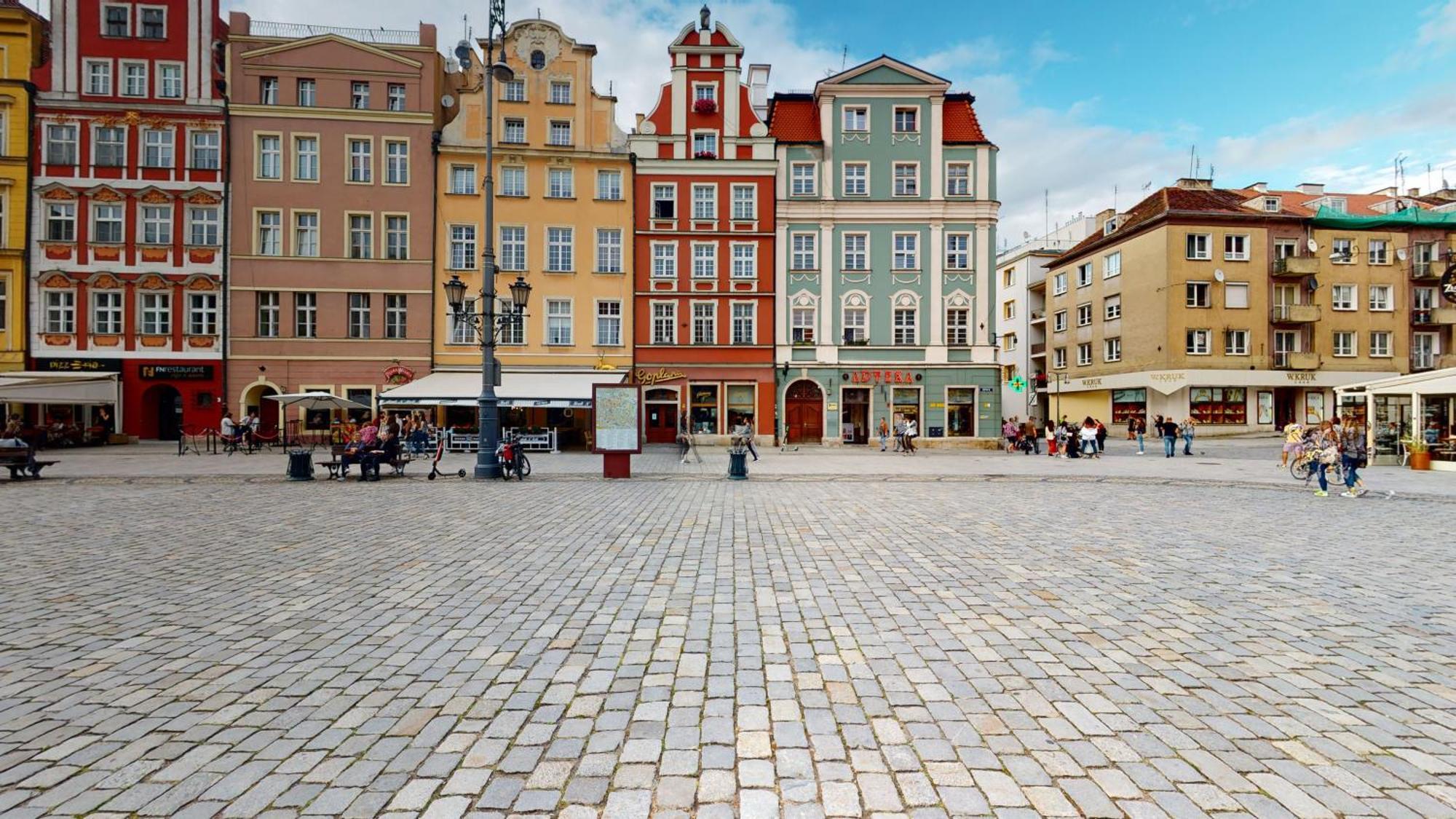 Widok Na Rynek Lejlighed Wrocław Eksteriør billede