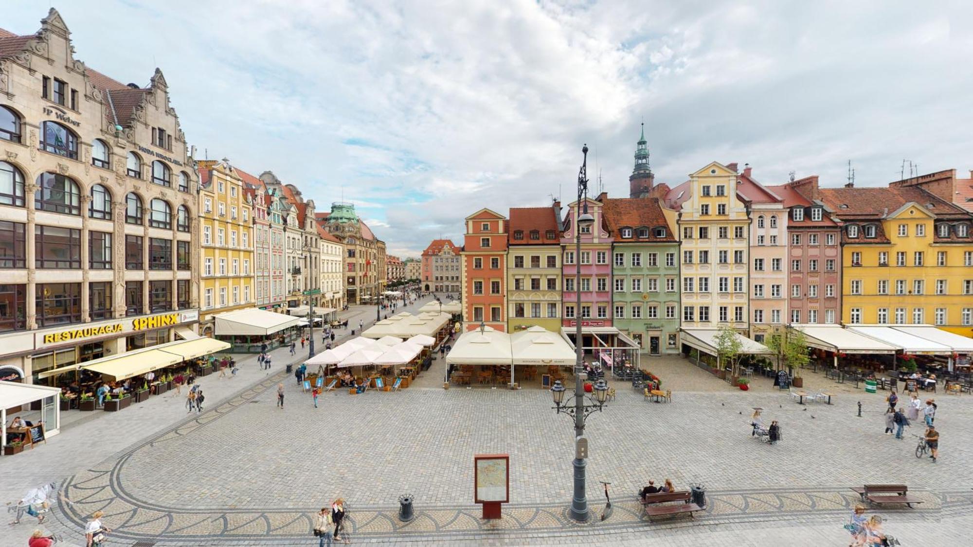 Widok Na Rynek Lejlighed Wrocław Eksteriør billede